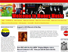 Tablet Screenshot of moneymusic.com